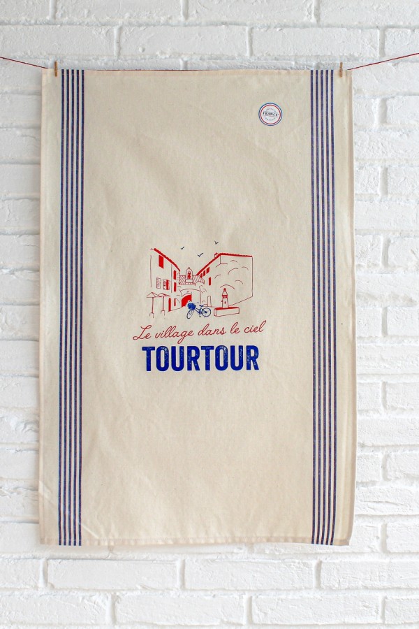 Tea towel Tourtour