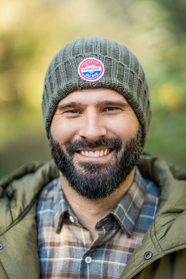 Khaki patch cap 