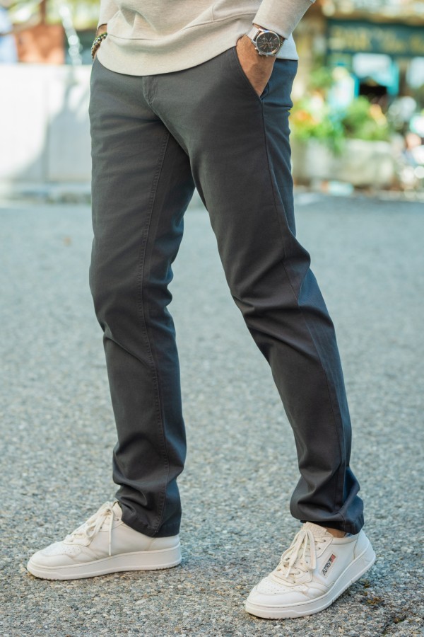 Grey chino pants 