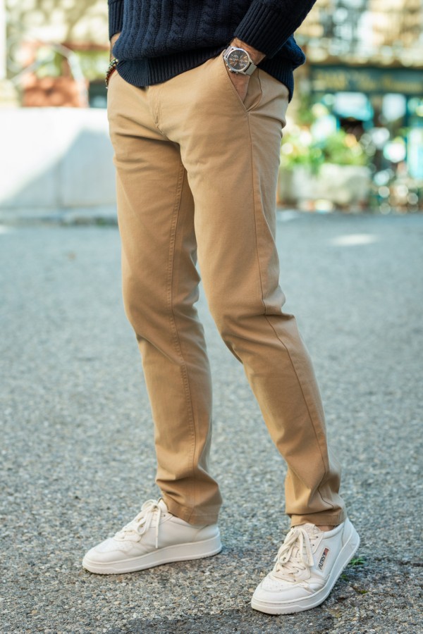 Camel chino pants 